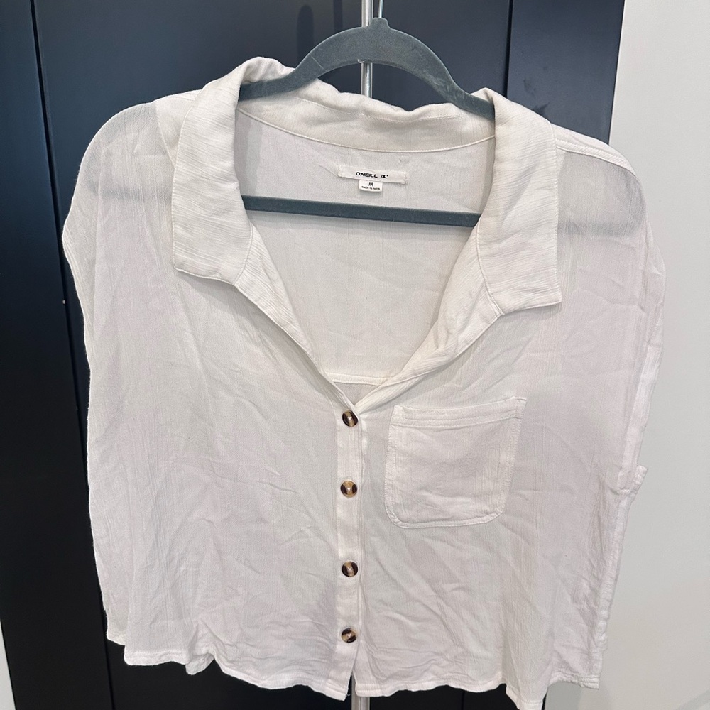 O'Neill Cream Button-Down Shirt